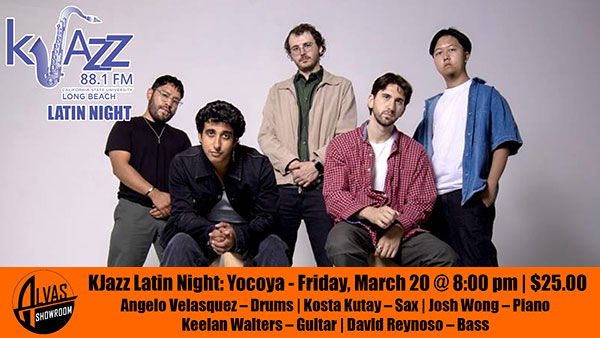 KJazz Latin Night at Alvas Showroom